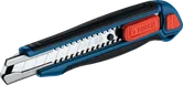 Bosch 18 mm snap-off cutter knife with ergonomic grip.