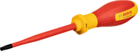 Bosch VDE screwdriver TX30x125 insulated handle.