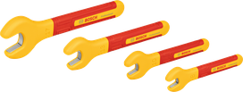 Bosch VDE Spanner Set 4 pcs insulated wrenches.