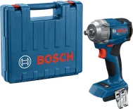 Bosch GDS 18V-350 cordless impact wrench with case.