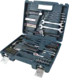 Bosch hand tool mixed set 89 pcs in blue carrying case.