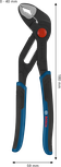 Bosch Water Pump Pliers 180 mm with multi-component handles.