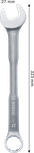 Bosch combination wrench 27 mm chrome vanadium.