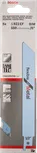 Гнучке металеве пильне полотно Bosch S922EF 150 мм.