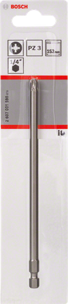 Надтверда викрутка Bosch PZ3 1/4″ 152 мм.