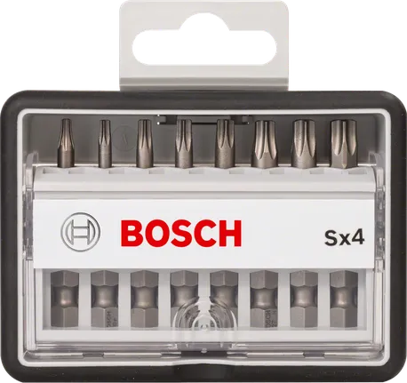Набір біт для викрутки Bosch Sx4, 8 предметів.