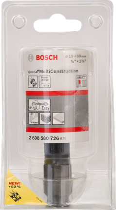 Кільцева пилка Bosch MultiConstruction для свердління різних матеріалів.