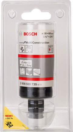 Кільцеріз Bosch MultiConstruction 38 x 60 мм для швидкого різання.