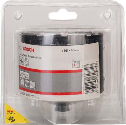 Кільцеріз Bosch MultiConstruction 95x60 мм в упаковці.