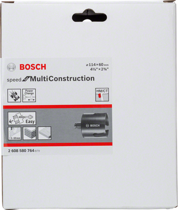 Кільцеподібна пилка Bosch MultiConstruction для різних матеріалів.