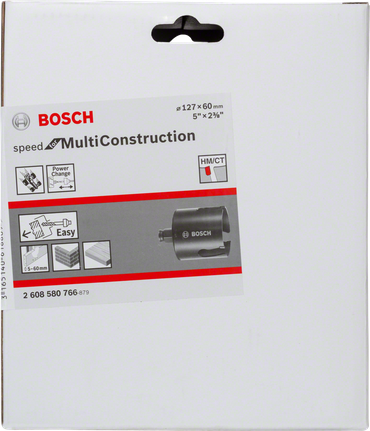 Кільцеріз Bosch MultiConstruction для легкого різання матеріалів.