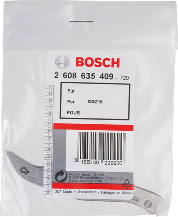 Лезо Bosch з хромованої сталі для різання нержавіючої сталі GSZ16.