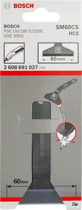 Скребковий ніж Bosch SM 60 CS 60 мм.