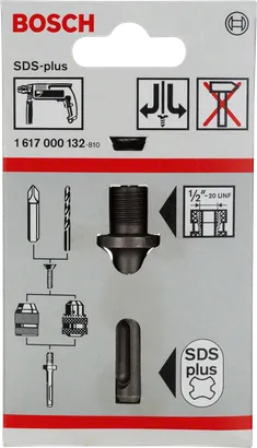 Адаптер Bosch SDS-plus 1/2″-20 UNF.