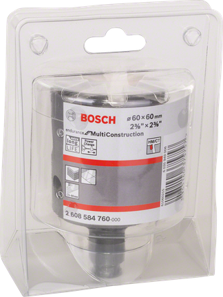 Коронка Bosch Endurance для Multi Construction 2⅜″.