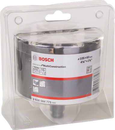 Коронка Bosch Endurance для Multi Construction 105×60 мм.