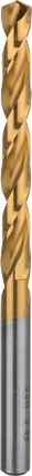 Свердло Bosch HSS-G з титановим покриттям.