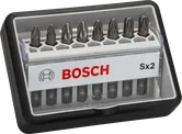 Набір біт для викрутки Bosch Robust Line з 8 предметів, екстра-тверді.
