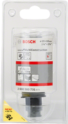 Кільцева пилка Bosch MultiConstruction 29 x 60 мм для різних матеріалів.