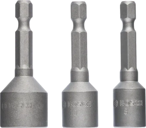 Набір з 3 гайкових ключів Bosch 8, 10, 13 мм.