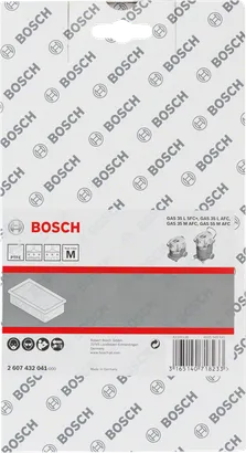 Плоский складчастий фільтр Bosch PTFE.