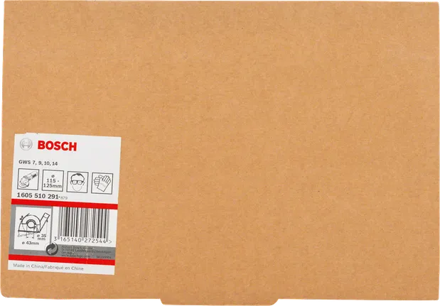 Направляюча для різання Bosch з отвором для пиловідведення.