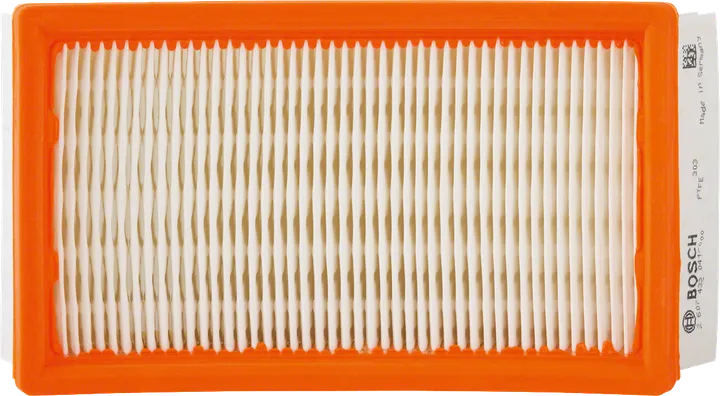 Плоский складчастий фільтр Bosch з PTFE площею 6150 см² для пиловловлення.