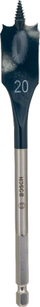 Плоскозуба фреза Bosch Self Cut Speed 20 мм, шестигранна.
