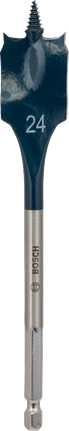 Плоскозуба фреза Bosch Self Cut Speed 24 мм, шестигранна.