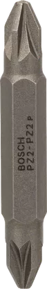 Двостороння біта Bosch 45 мм для гвинтів Pozidriv.