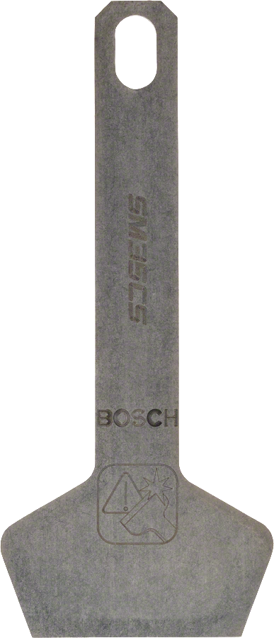 Скребок Bosch SM 35 CS, шириною 35 мм для видалення матеріалу.