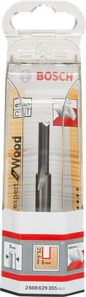 Пряма фреза Bosch Expert for Wood 6 мм.