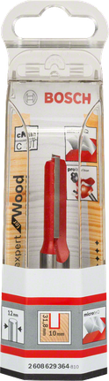 Пряма фреза Bosch Expert for Wood для точного різання деревини.