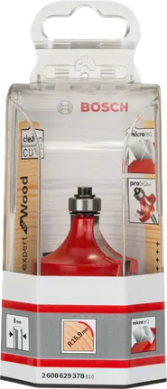 Фрези по дереву Bosch expert для точного формування країв.