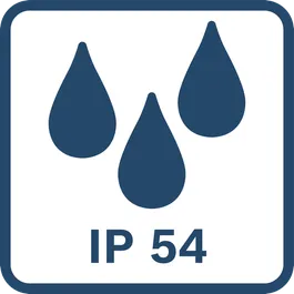 Захист від пилу і бризок води за стандартом IP54 
