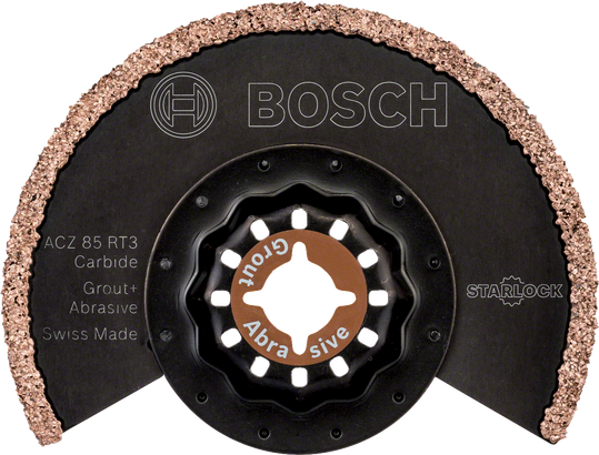 Твердосплавне лезо для затирки та абразивного матеріалу Bosch ACZ 85 RT3.
