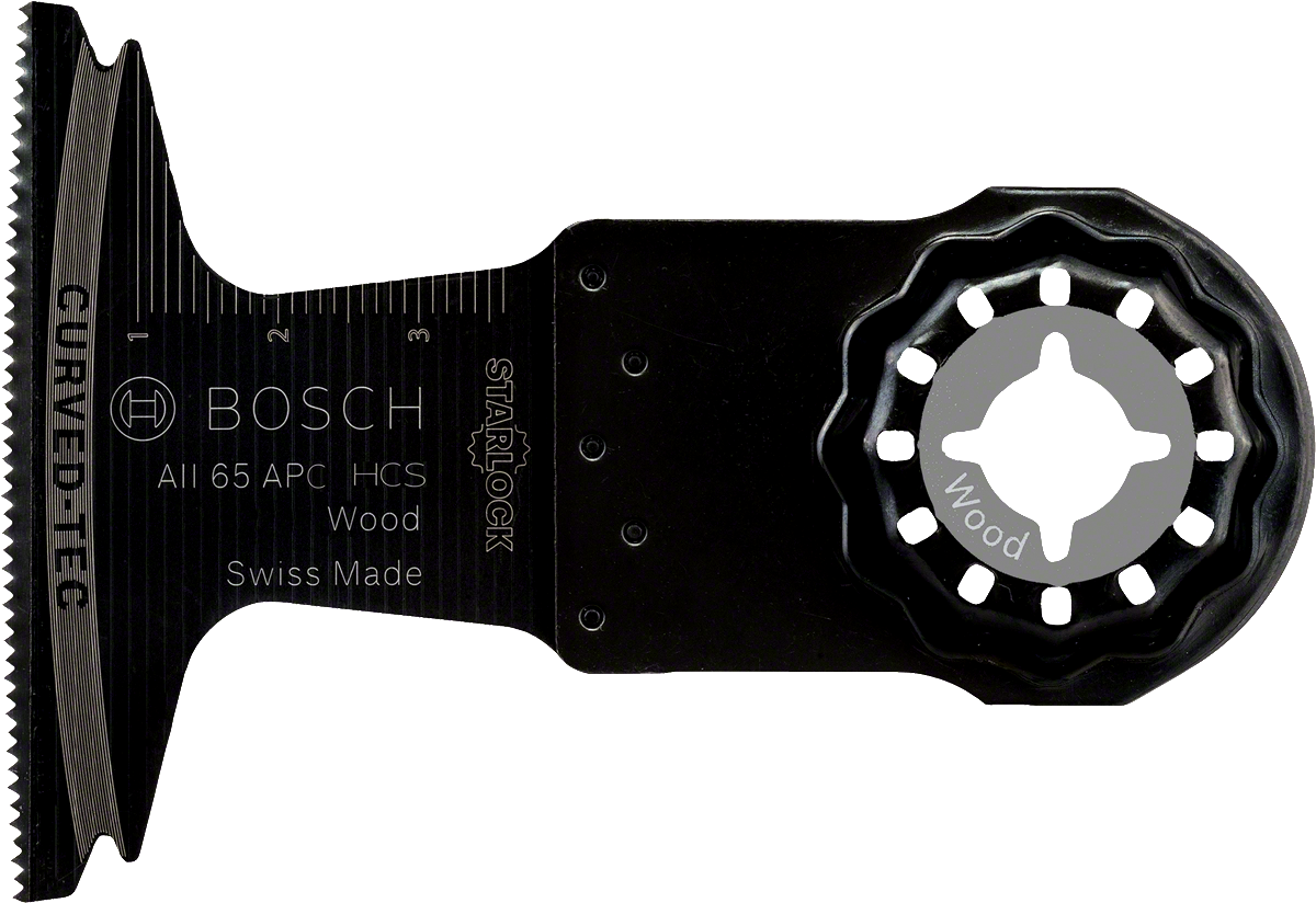 Пильне полотно Bosch Starlock для точного різання по дереву.