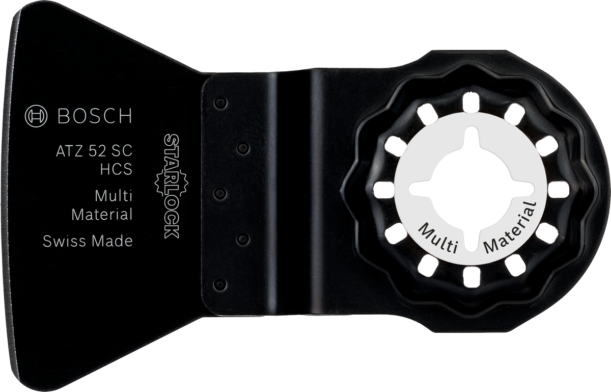 Ніж для скребка Bosch Starlock ATZ 52 SC для різних матеріалів.