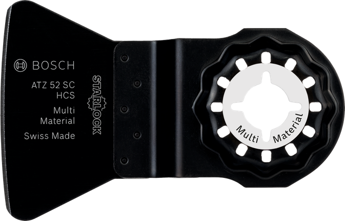 Ніж для скребка Bosch Starlock ATZ 52 SC для різних матеріалів.
