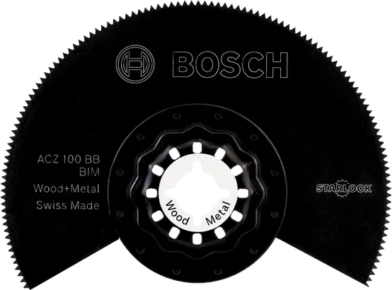 Лезо Bosch ACZ 100 BB Starlock для дерева та металу.
