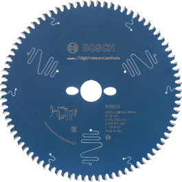 Пильне полотно Bosch Expert для ламінату високого тиску 254x30-80.