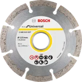 Універсальний алмазний відрізний диск Bosch для кутових шліфувальних машин 115 мм.