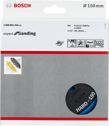 Шліфувальний диск Bosch з кількома отворами 150 мм.