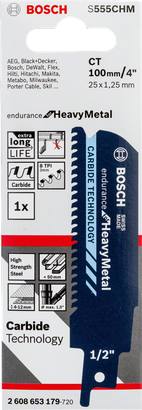 Пильний диск для зворотно-поступальної пилки Bosch S 555 CHM 4 дюйми.