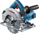 Ручна дискова пилка Bosch GKS 600 для різання деревини.
