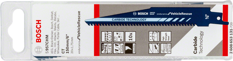 Пильний диск Bosch S 957 CHM для зворотно-поступальної пилки 6 дюймів.