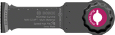 Вигнуте лезо Bosch MultiMax MAII 32 APT для різних матеріалів.