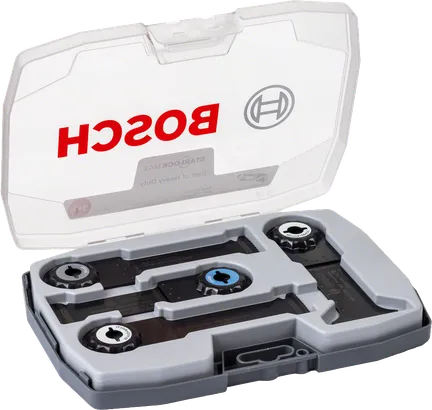 Набір осцилюючих лез для багатофункціонального інструменту Bosch Starlock Max.