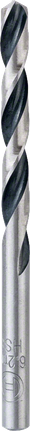 Свердло Bosch HSS Spiral PointTeQ 6,2 мм для свердління металу.