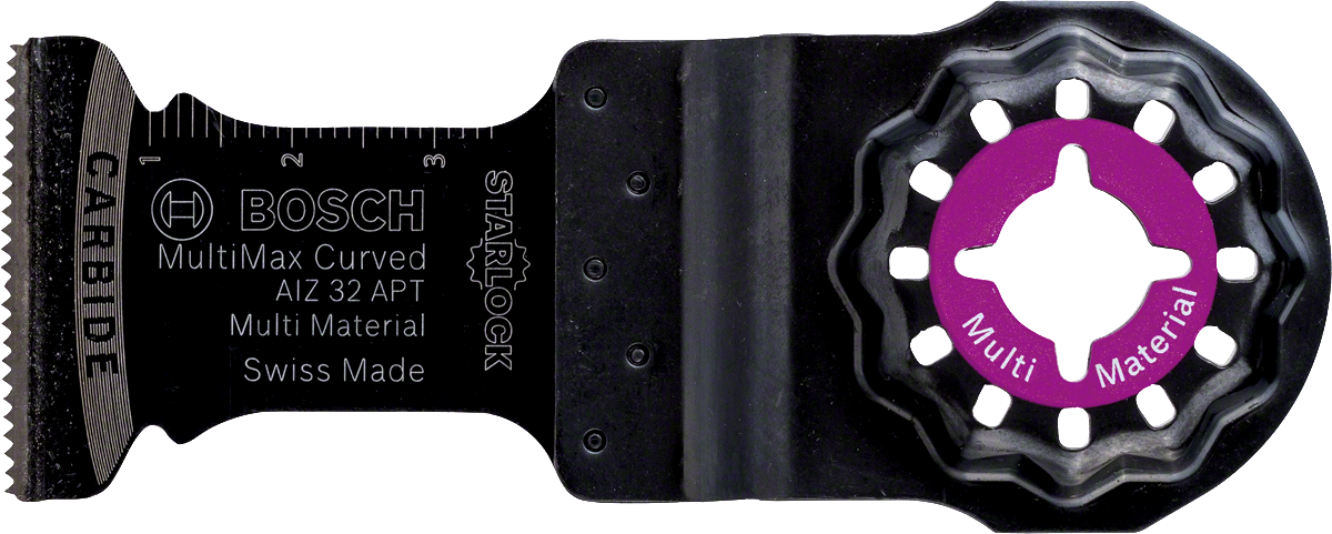 Твердосплавне лезо Bosch MultiMax Curved AIZ 32 APT Starlock.